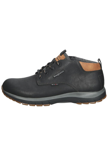 Bugatti Stiefelette Lederimitat Schwarz - surf4shoes