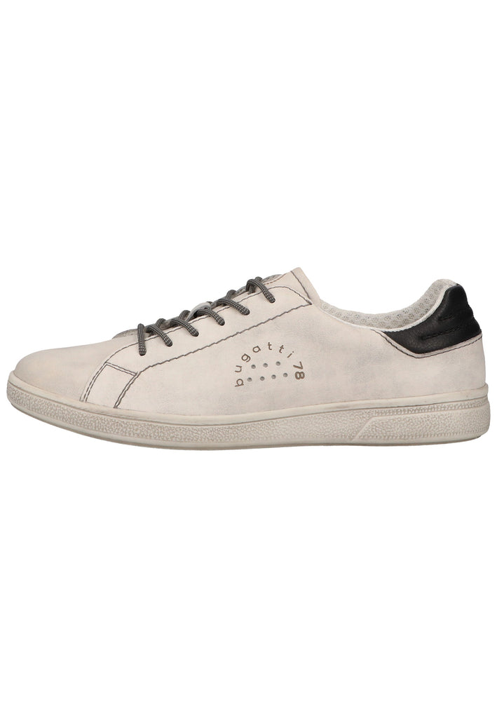 Bugatti Halbschuhe Nappaleder Weiß - surf4shoes