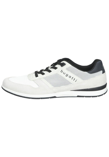 Bugatti Sneaker Leder/Textil Weiß - surf4shoes
