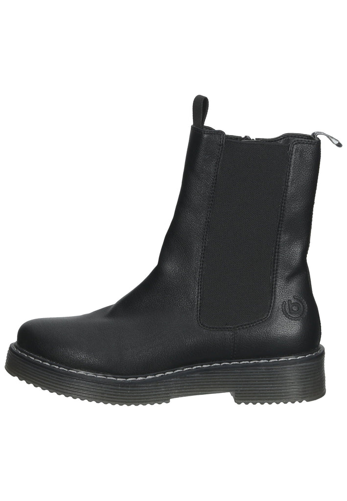 Bugatti Stiefelette Lederimitat/Textil Schwarz - surf4shoes