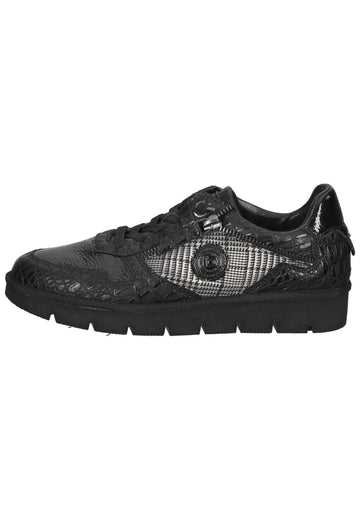 Bugatti Sneaker Lederimitat Schwarz Kombi - surf4shoes