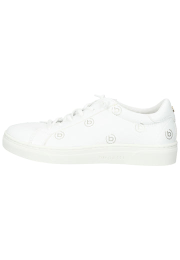 Bugatti Sneaker Lederimitat Weiß - surf4shoes