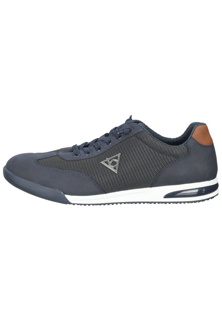 Bugatti Sneaker Lederimitat/Mesh Dunkelblau - surf4shoes