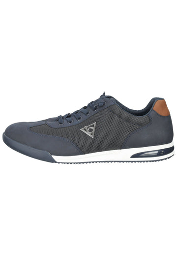 Bugatti Sneaker Lederimitat/Mesh Dunkelblau - surf4shoes
