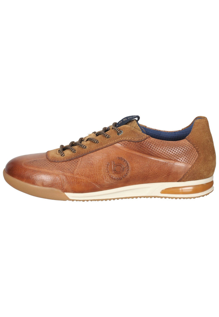 Bugatti Sneaker Glattleder Cognac - surf4shoes