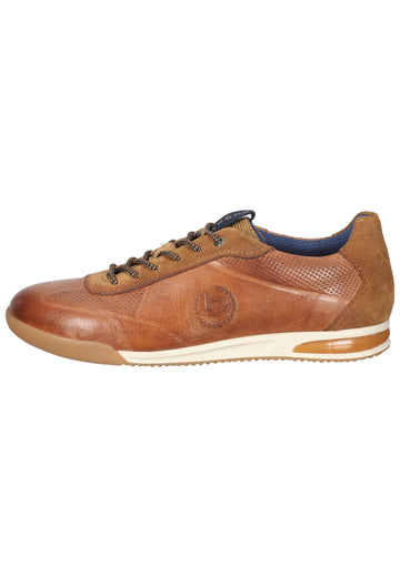 Bugatti Sneaker Glattleder Cognac - surf4shoes