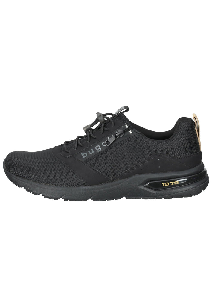 Bugatti Sneaker Lederimitat/Textil Schwarz - surf4shoes
