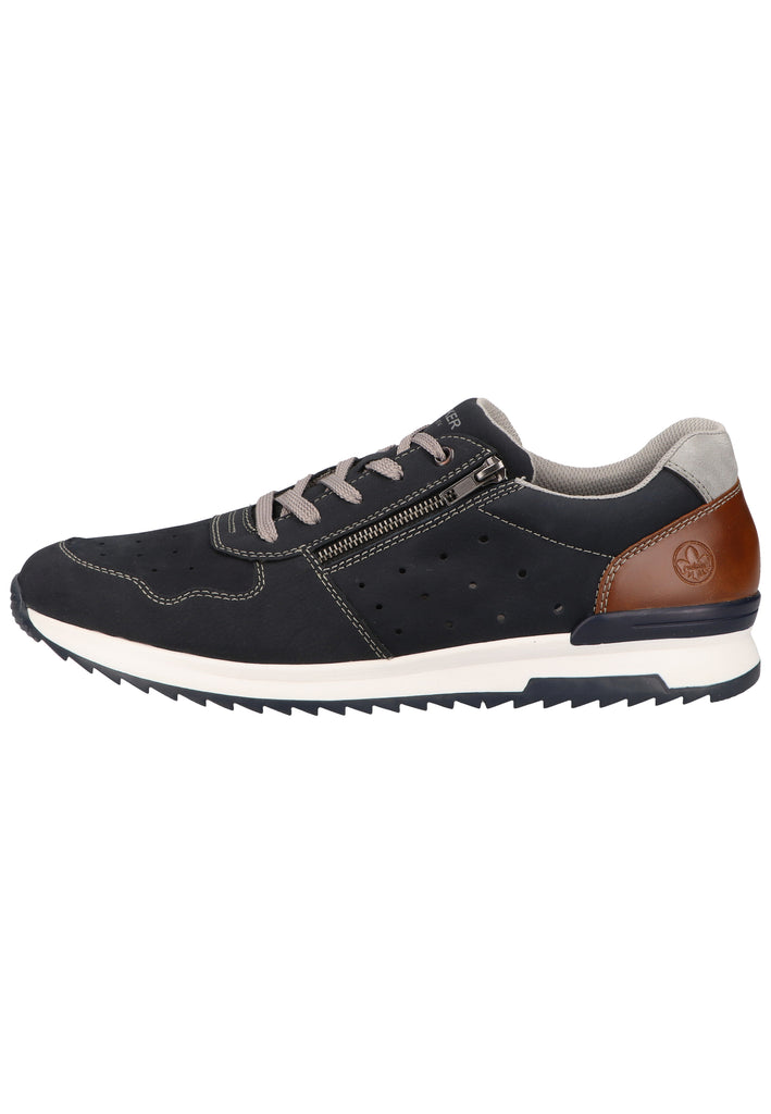 Rieker Sneaker Leder/Synthetik Pazifik - surf4shoes