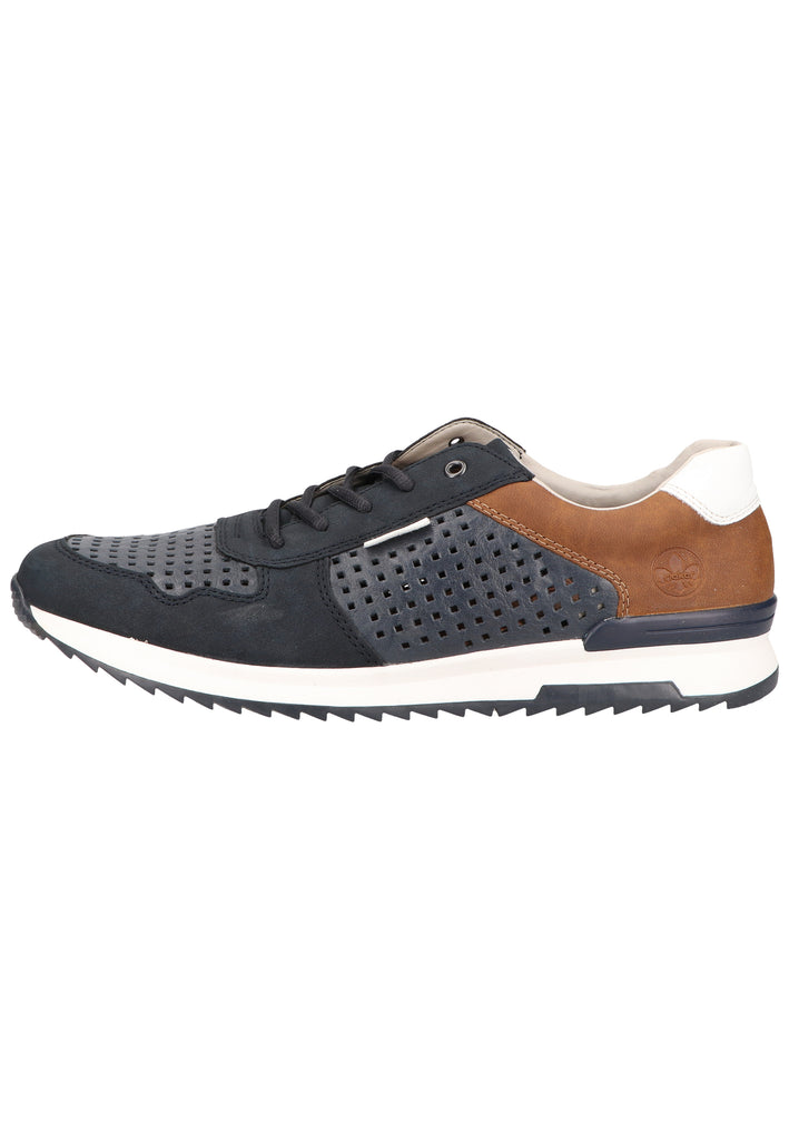 Rieker Sneaker Leder/Synthetik Pazifik - surf4shoes