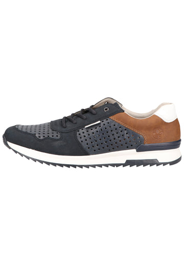 Rieker Sneaker Leder/Synthetik Pazifik - surf4shoes