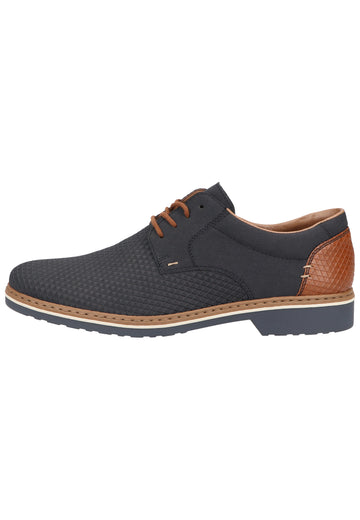 Rieker Halbschuhe Lederimitat Pazifik - surf4shoes