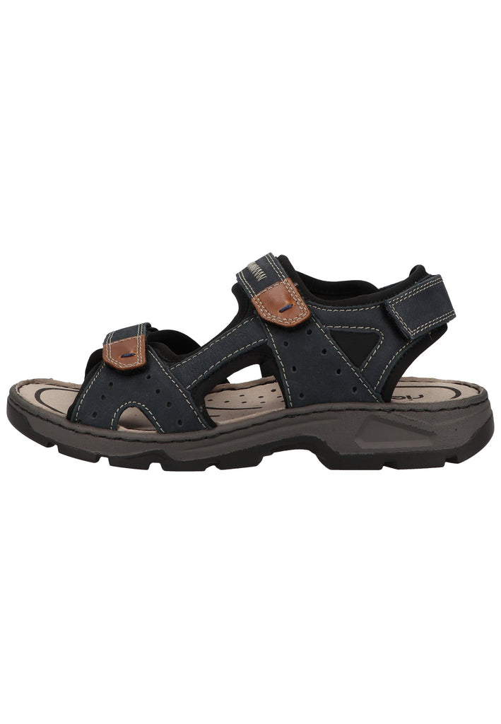 Rieker Wanderschuhe Lederimitat/Textil Pazifik - surf4shoes