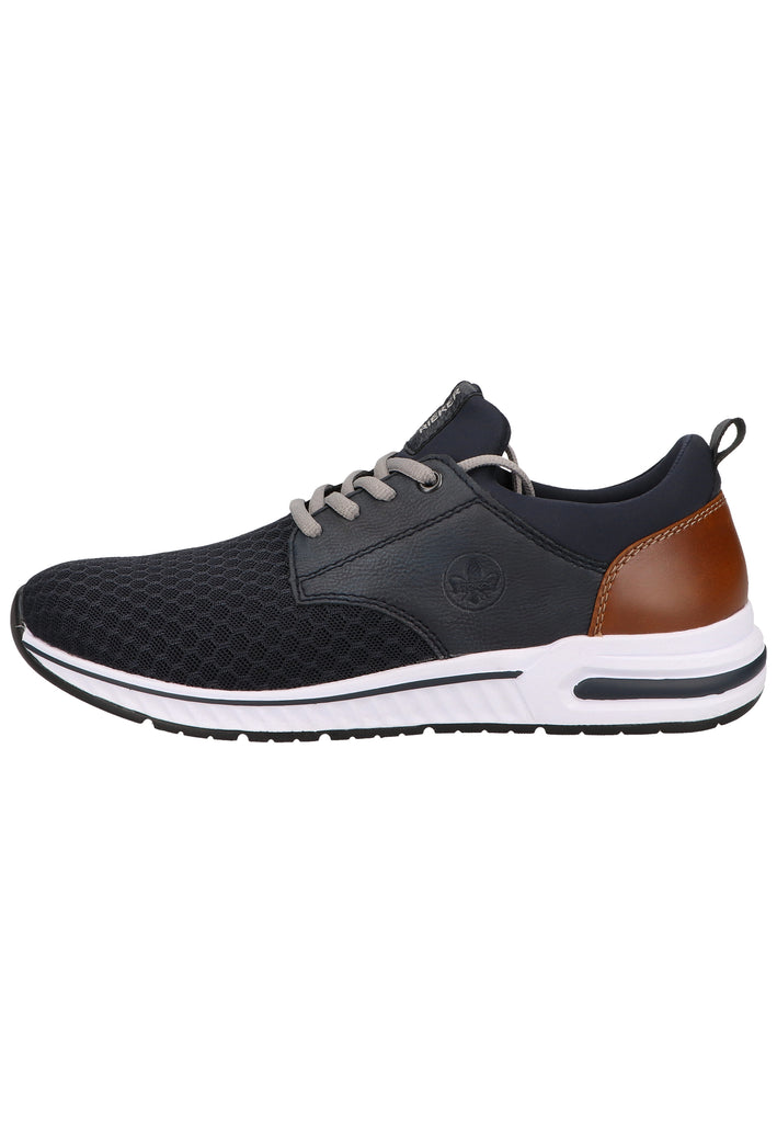 Rieker Sneaker Lederimitat Navy - surf4shoes