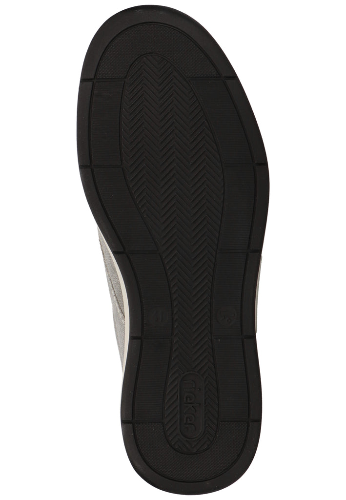 Rieker Sneaker Lederimitat/Textil Grau - surf4shoes