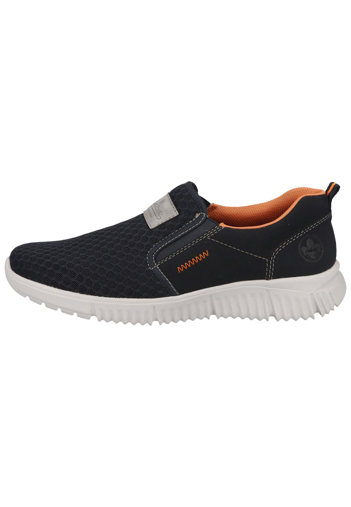 Rieker Sneaker Lederimitat Navy - surf4shoes