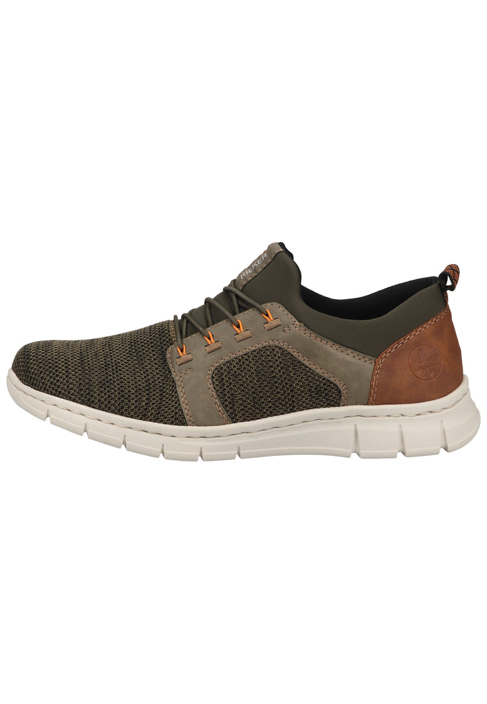 Rieker Sneaker Lederimitat Moos - surf4shoes