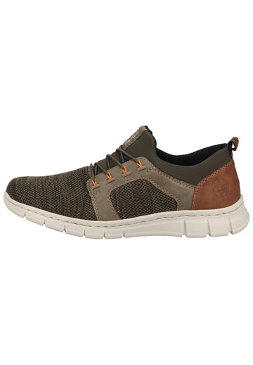 Rieker Sneaker Lederimitat Moos - surf4shoes