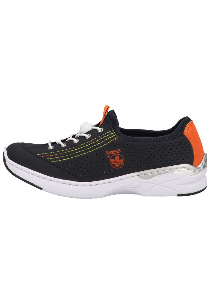 Rieker Halbschuhe Lederimitat Pazifik - surf4shoes