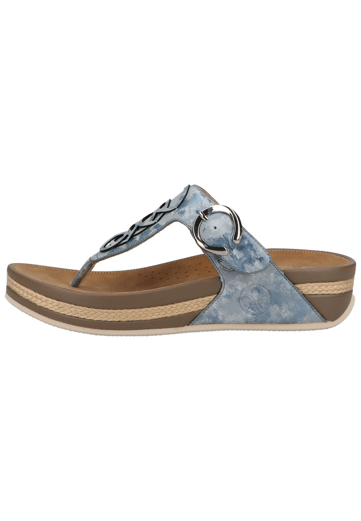 Rieker Zehensteg Lederimitat Heaven - surf4shoes
