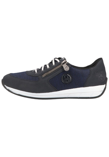 Rieker Sneaker Lederimitat/Textil Dunkelblau - surf4shoes