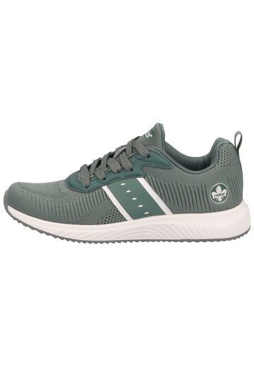 Rieker Sneaker Lederimitat/Textil mint - surf4shoes