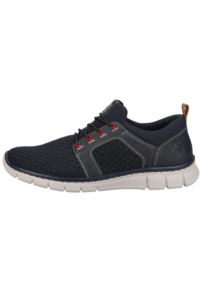Rieker Sneaker Lederimitat Navy - surf4shoes
