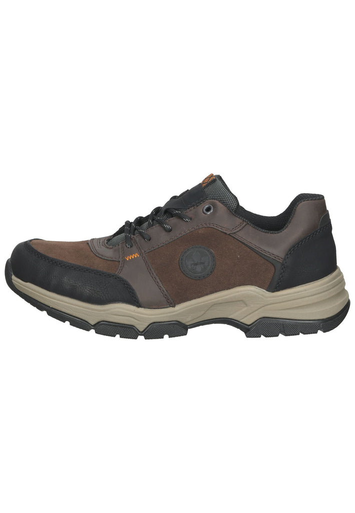 Rieker Halbschuhe Leder Schwarz/Braun - surf4shoes