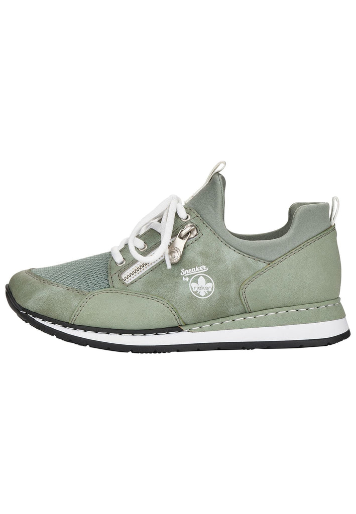 Rieker Sneaker Lederimitat Mint - surf4shoes