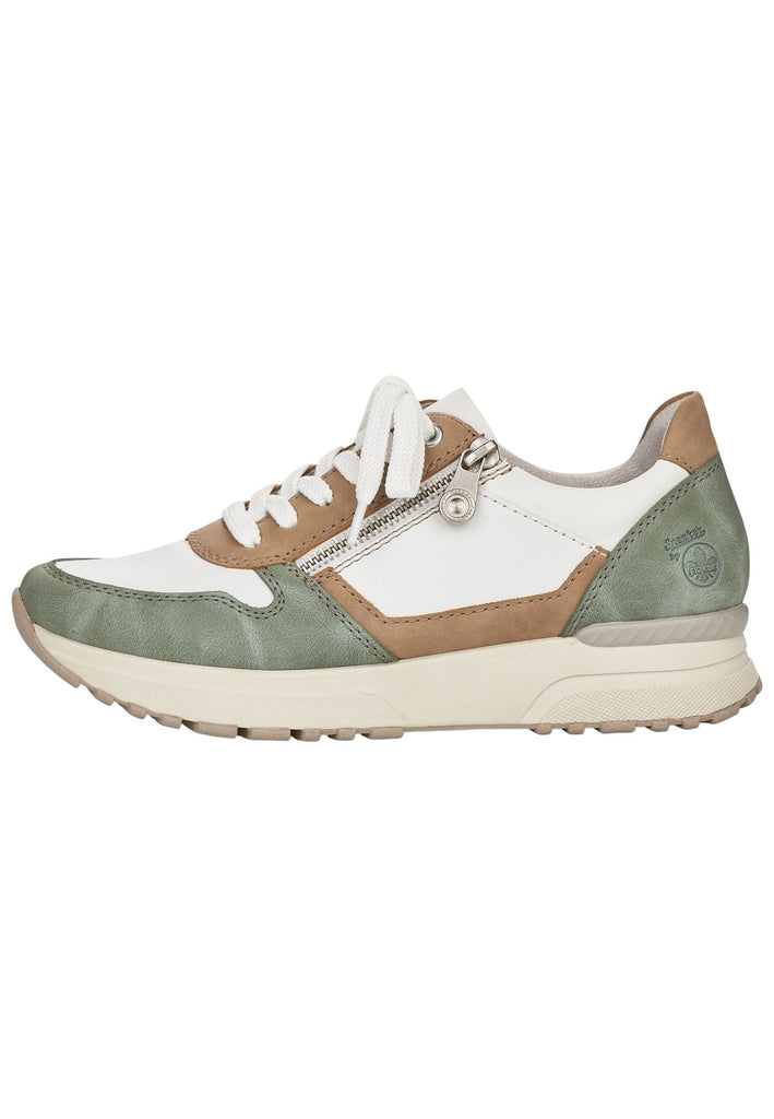 Rieker Sneaker Leder/Synthetik Mint - surf4shoes