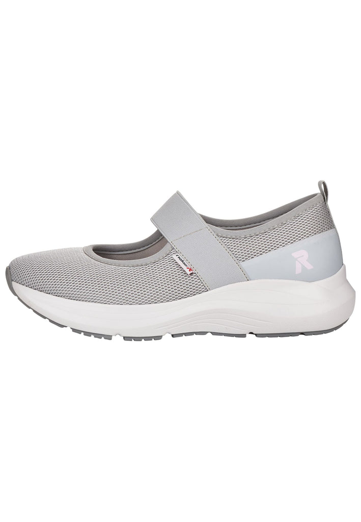 Rieker Ballerinas Textil Grau - surf4shoes