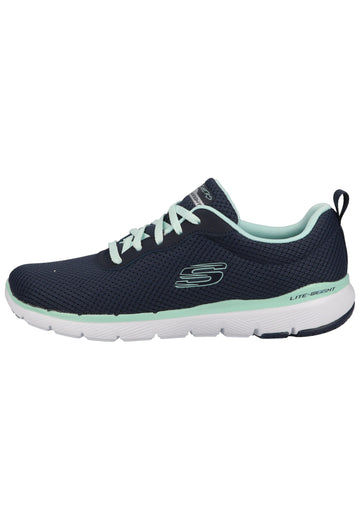 Skechers Sneaker Lederimitat/Textil Blau - surf4shoes