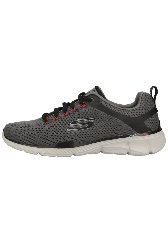 Skechers Sneaker Textil Grau/Schwarz - surf4shoes