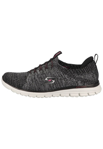Skechers Sneaker Textil Schwarz - surf4shoes