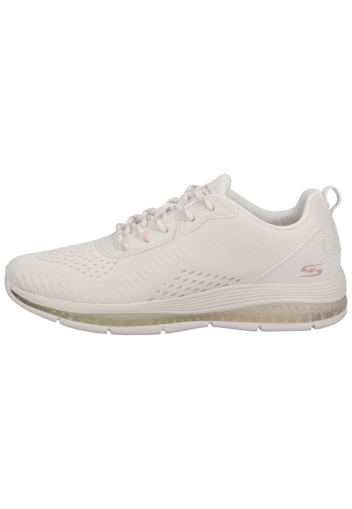 Skechers Sneaker Lederimitat/Textil Weiß - surf4shoes