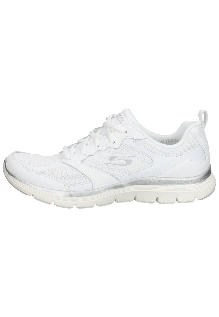 Skechers Sneaker Leder/Mesh Weiß - surf4shoes