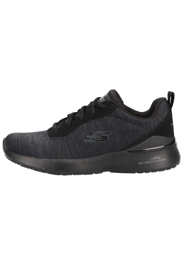 Skechers Sneaker Lederimitat/Textil Schwarz - surf4shoes