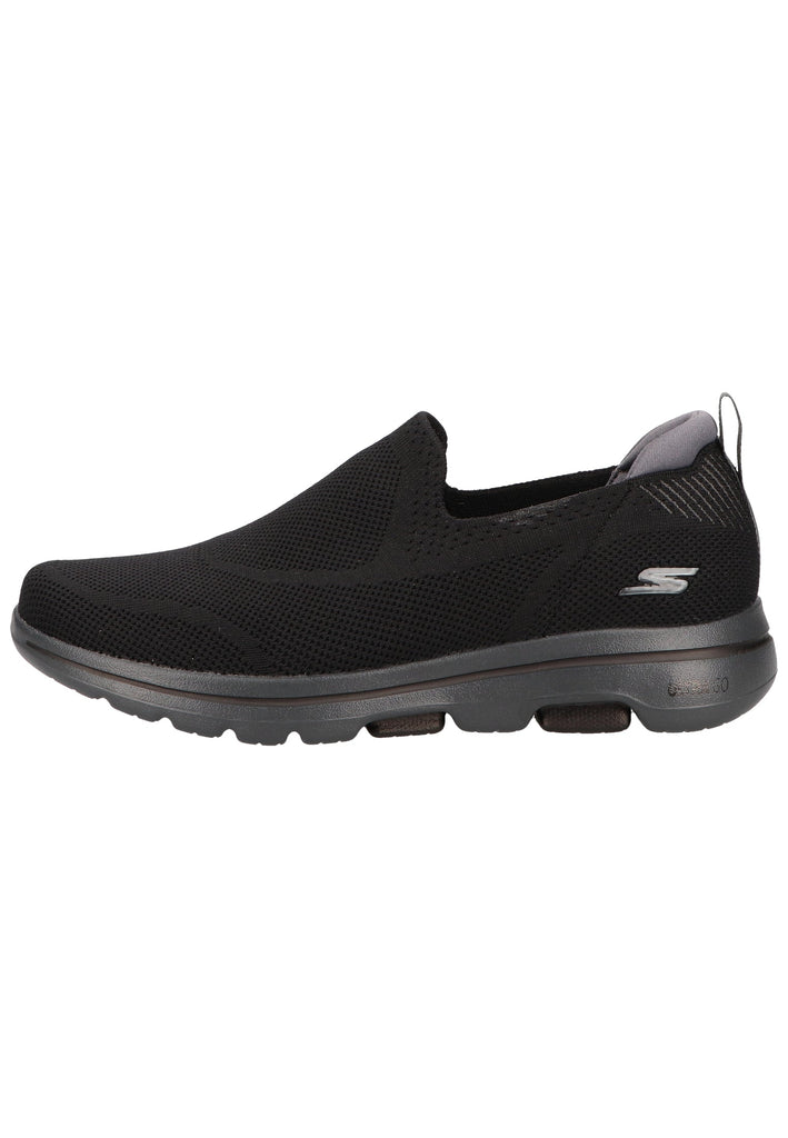 Skechers Sneaker Lederimitat/Textil Schwarz - surf4shoes