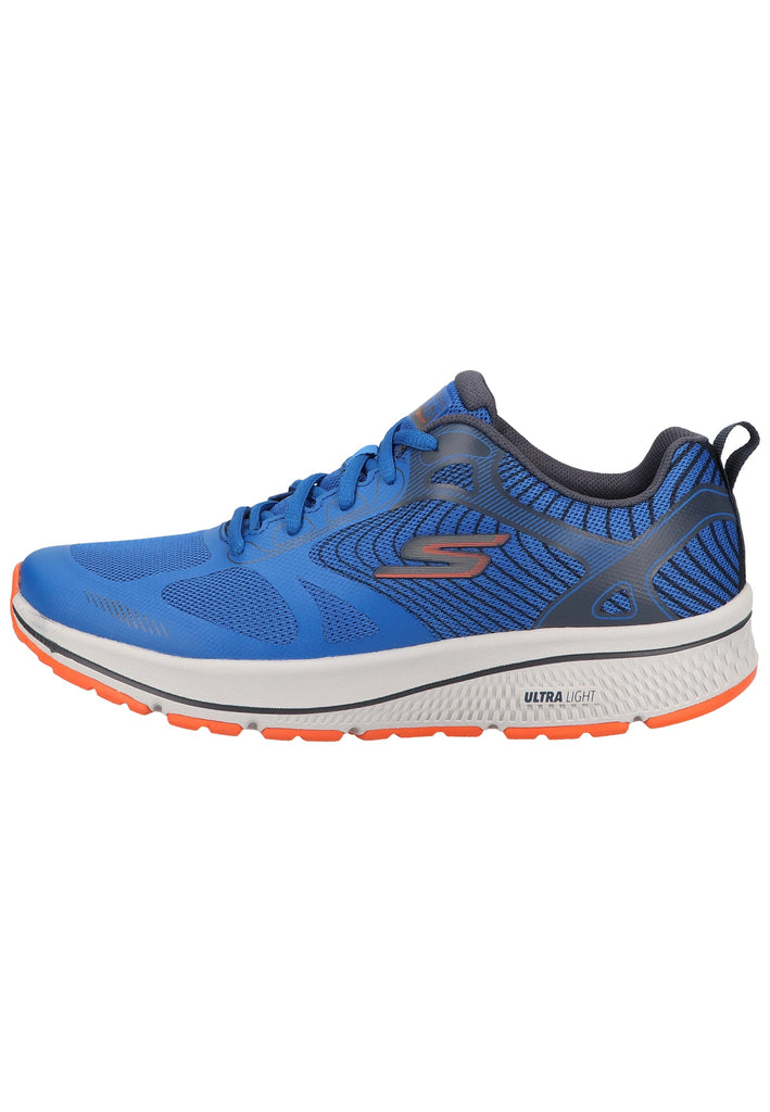 Skechers Sneaker Lederimitat/Mesh Blau - surf4shoes