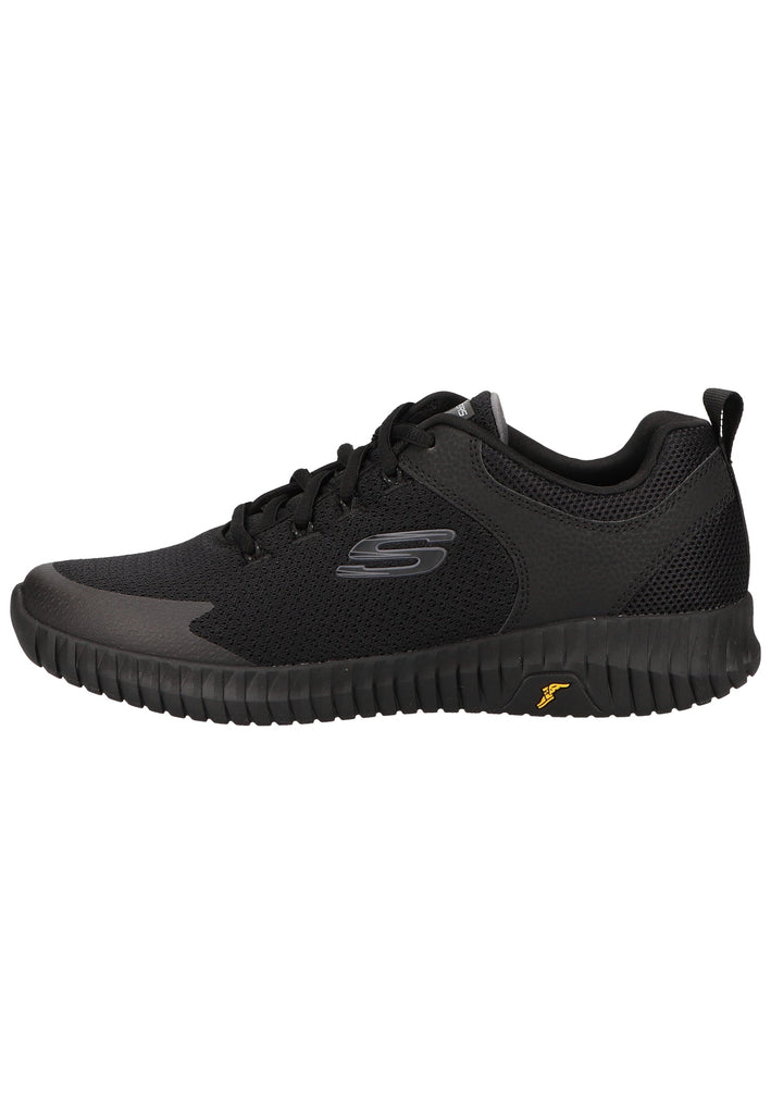 Skechers Sneaker Lederimitat/Textil Schwarz - surf4shoes