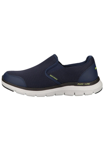 Skechers Slipper Lederimitat/Mesh Navy - surf4shoes