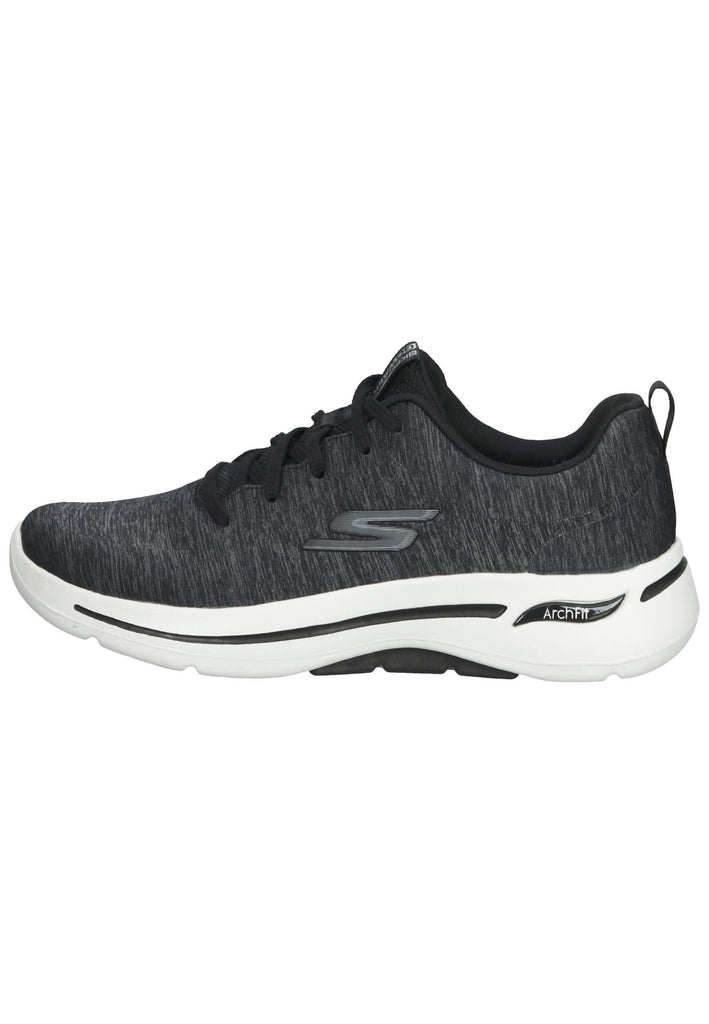 Skechers Sneaker Lederimitat/Textil Schwarz - surf4shoes
