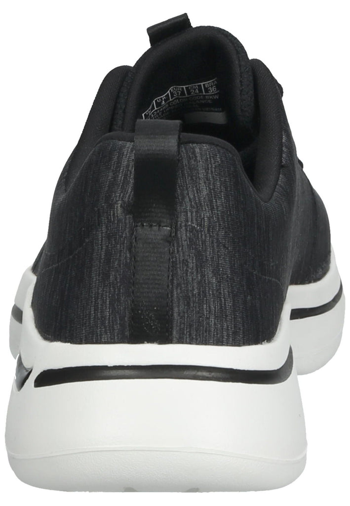 Skechers Sneaker Lederimitat/Textil Schwarz - surf4shoes