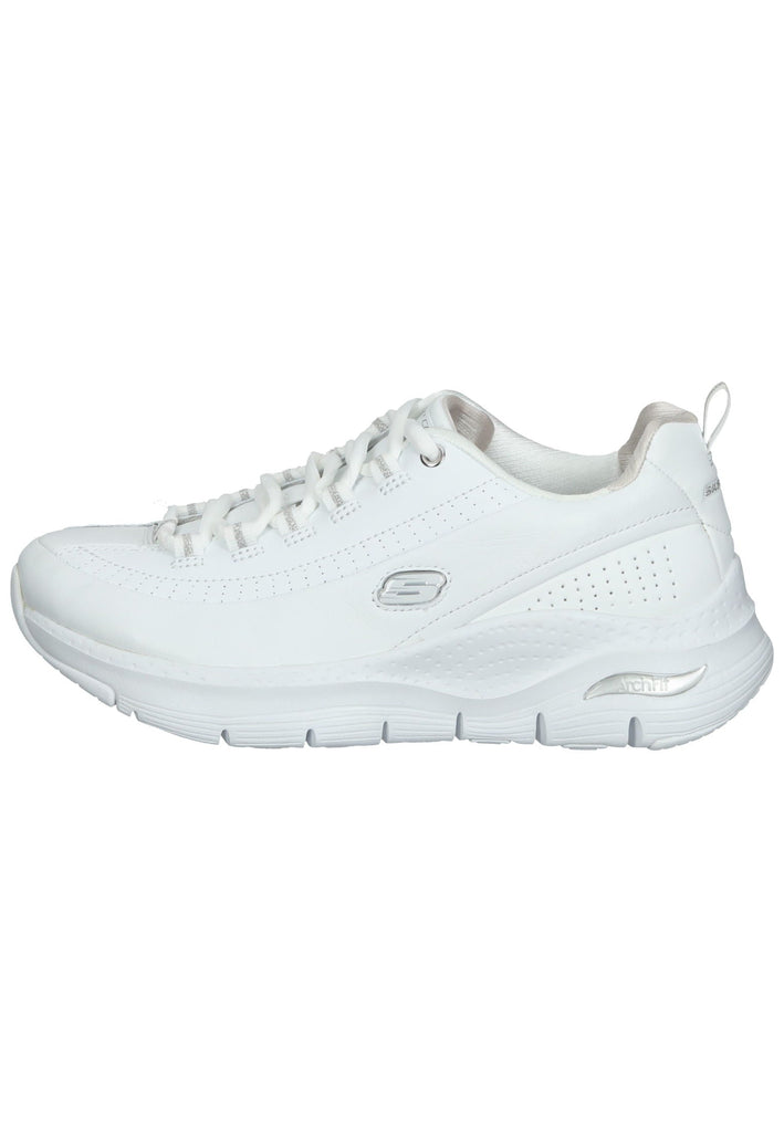 Skechers Sneaker Leder Weiß - surf4shoes