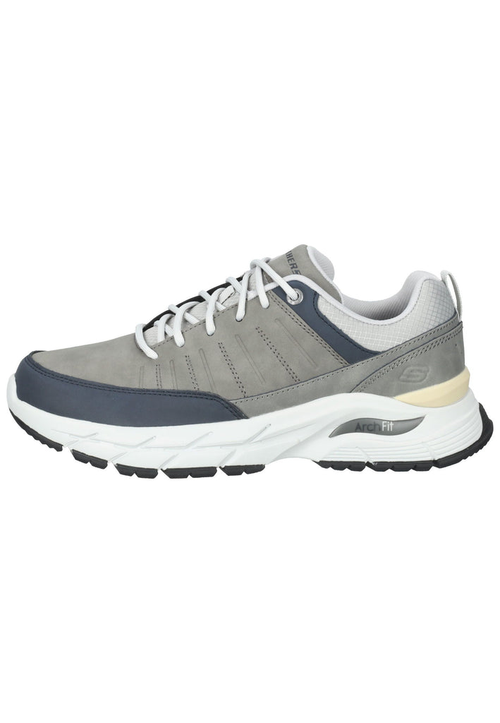 Skechers Sneaker Leder/Synthetik Grau - surf4shoes