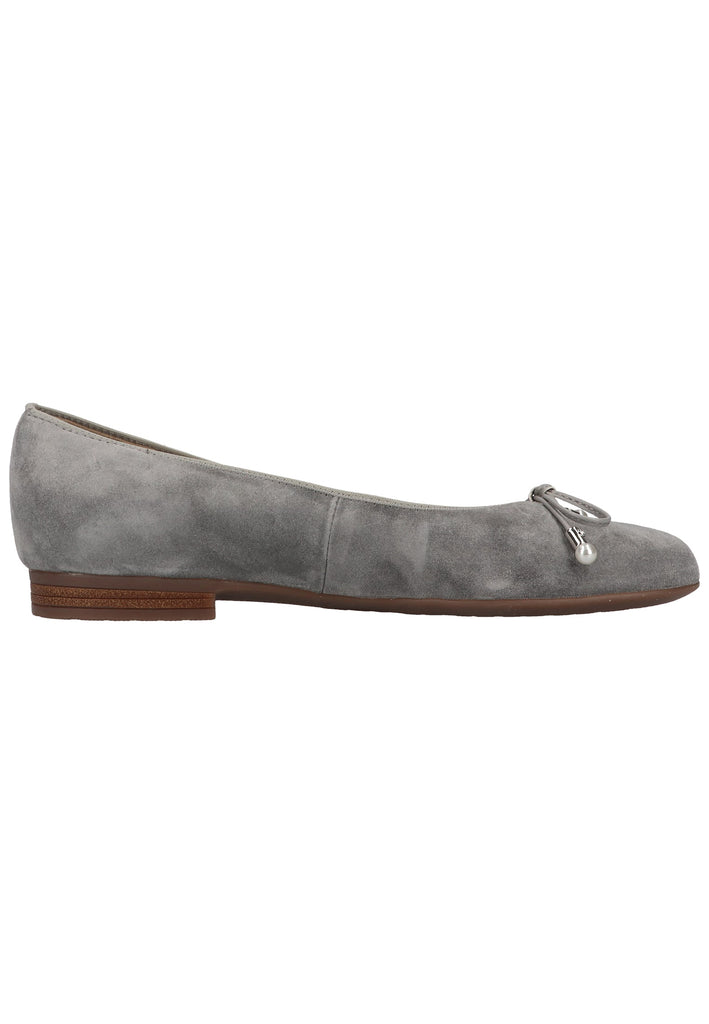 ara Ballerinas Leder Grau - surf4shoes