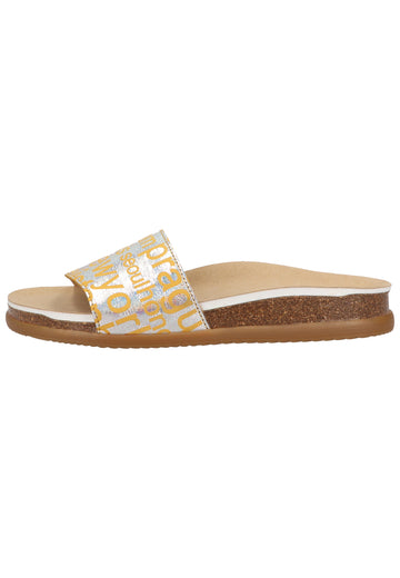 ara Pantoletten Glattleder Orange - surf4shoes