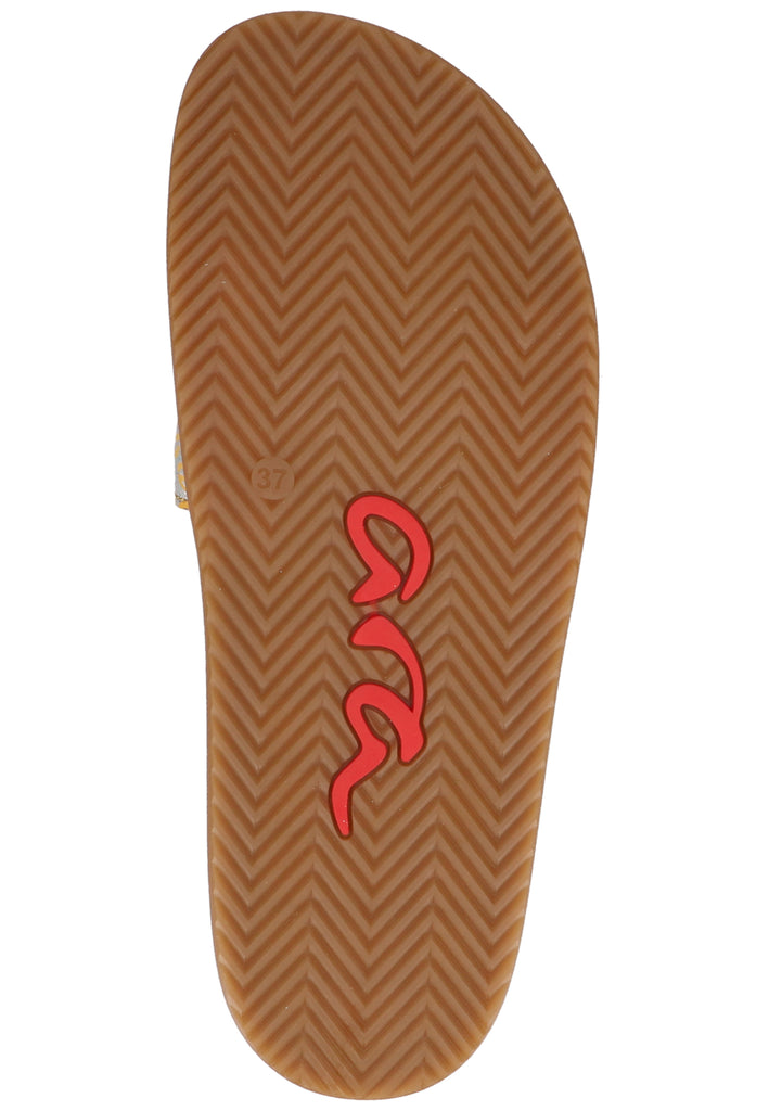 ara Pantoletten Glattleder Orange - surf4shoes