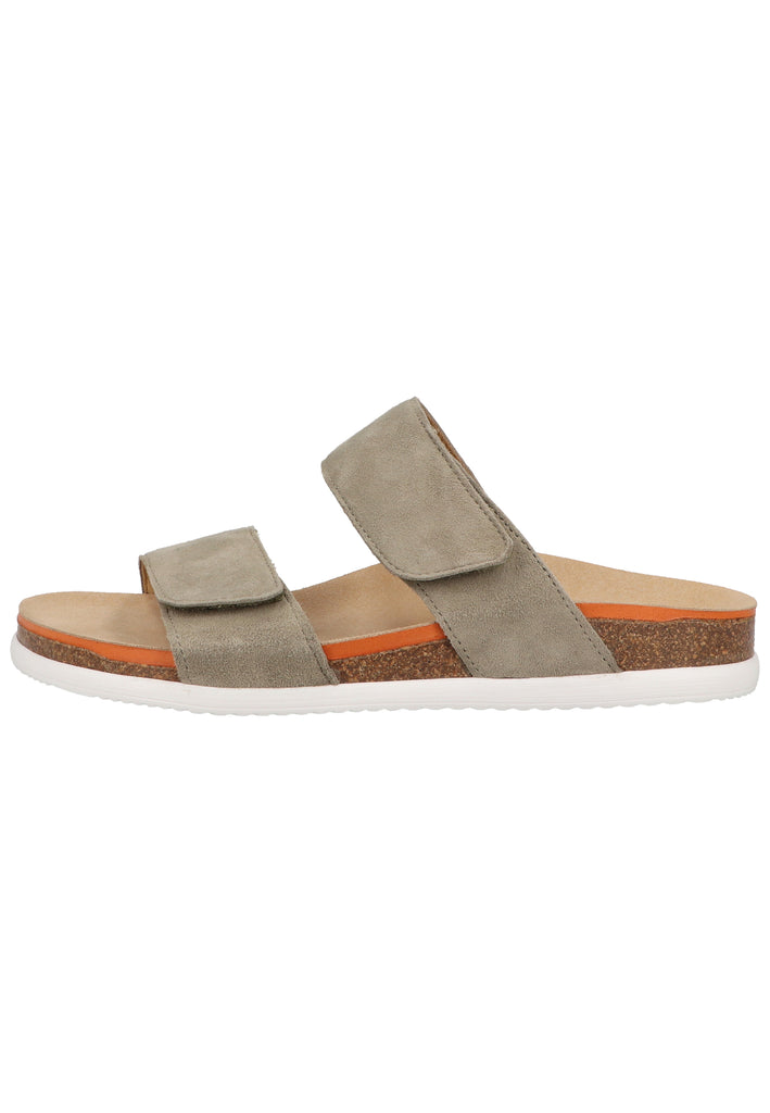 ara Pantoletten Leder Grün - surf4shoes