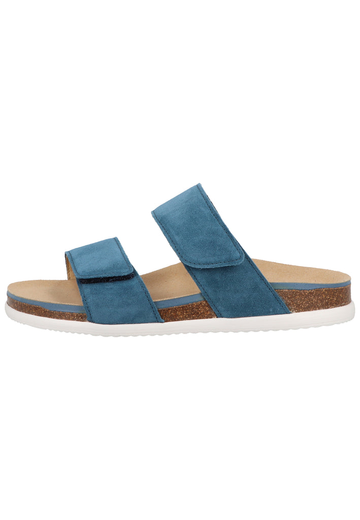 ara Pantoletten Leder Grau - surf4shoes