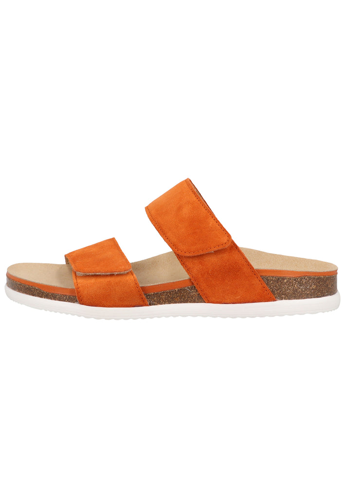 ara Pantoletten Leder Braun - surf4shoes